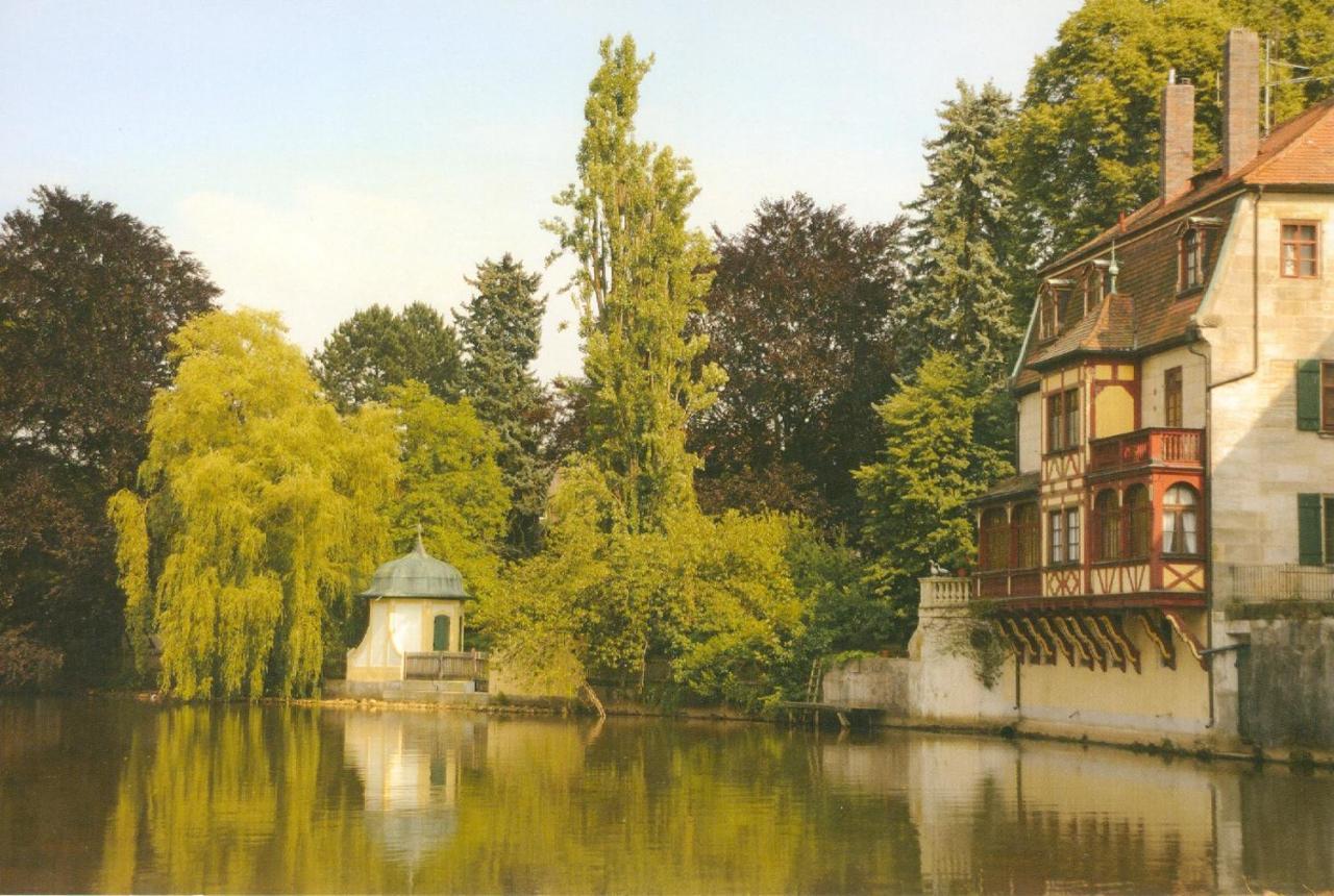 Ferienwohnung Villa Am Fluss Lauf an der Pegnitz Bagian luar foto