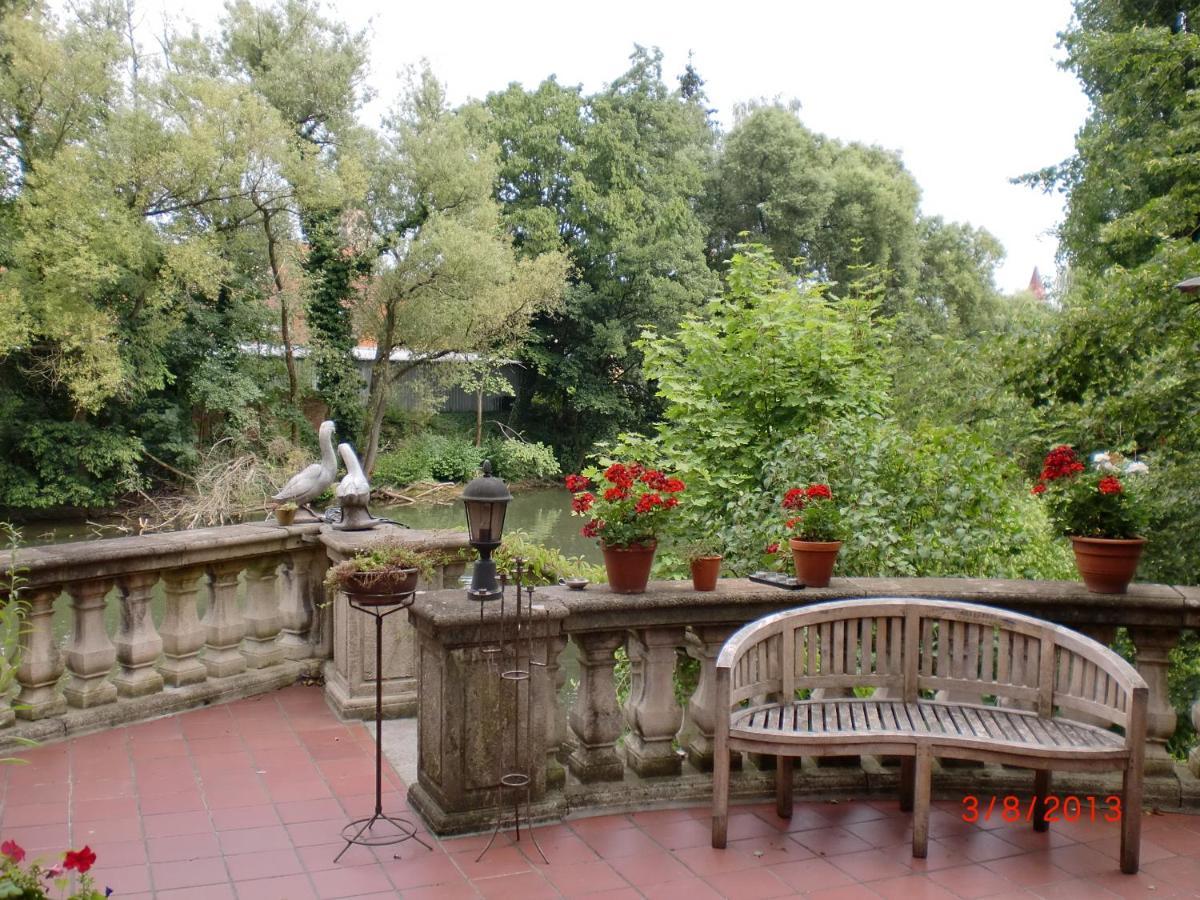 Ferienwohnung Villa Am Fluss Lauf an der Pegnitz Bagian luar foto