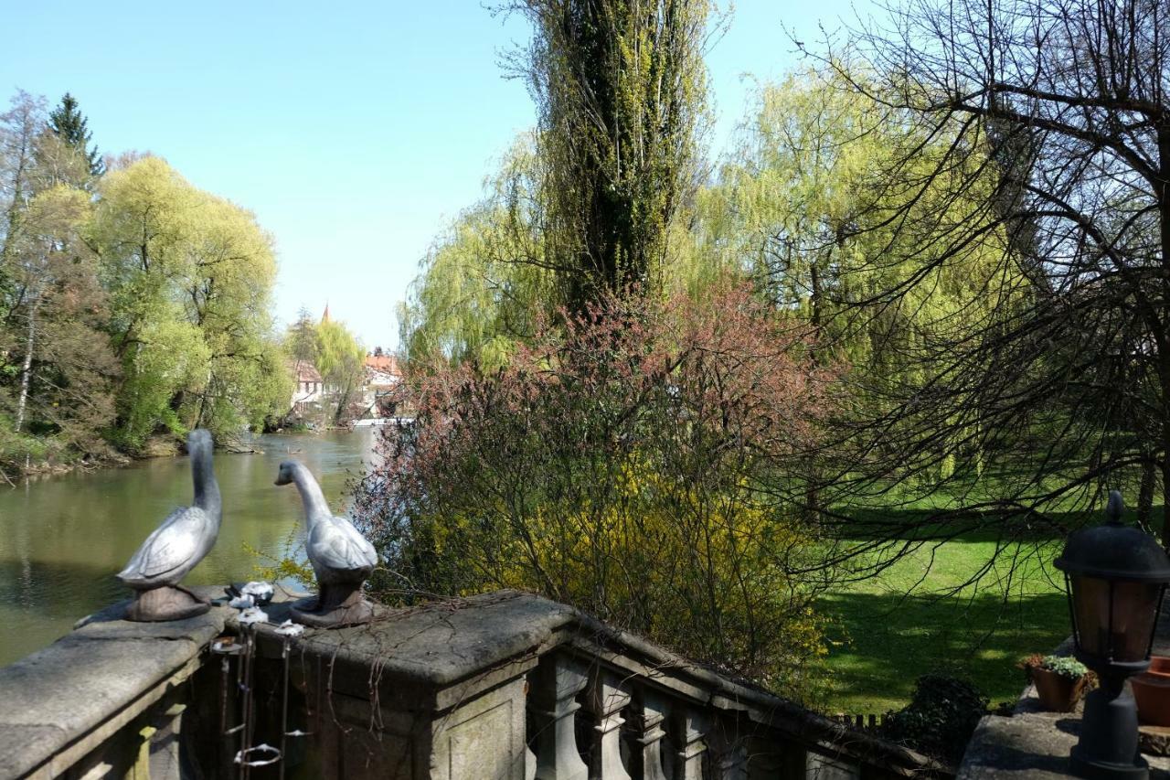 Ferienwohnung Villa Am Fluss Lauf an der Pegnitz Bagian luar foto